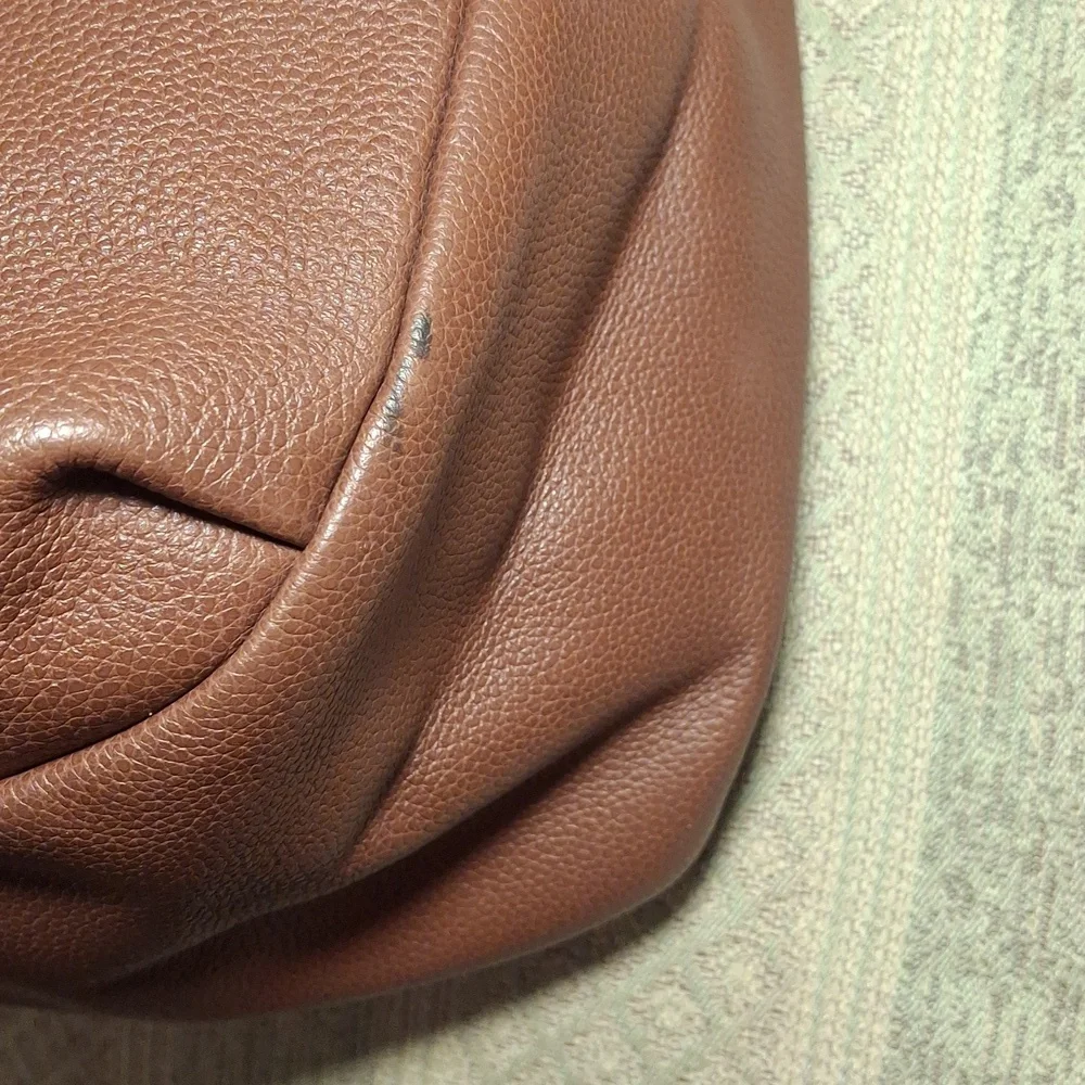Longchamp Leather Hobo Bag